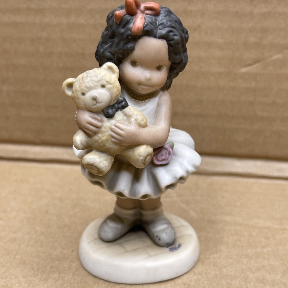 Enesco Pretty As A Picture You're My Heart's Pride Joy Figurine 487287 1998